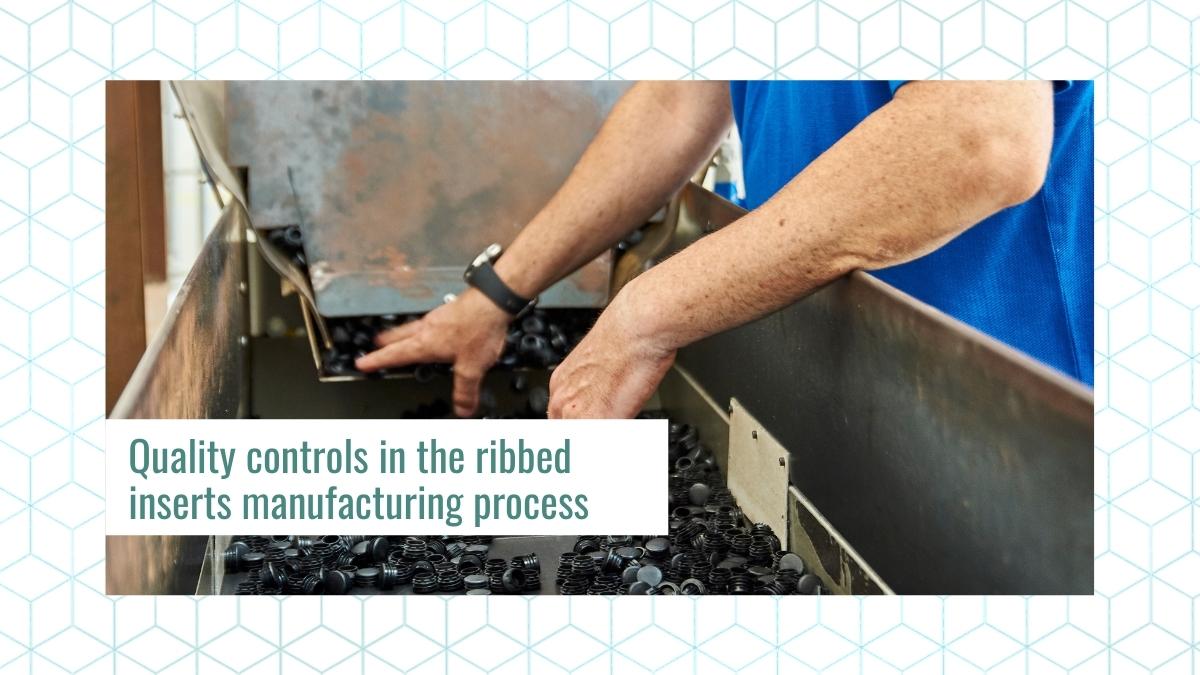 Quality controls in the ribbed inserts manufacturing process